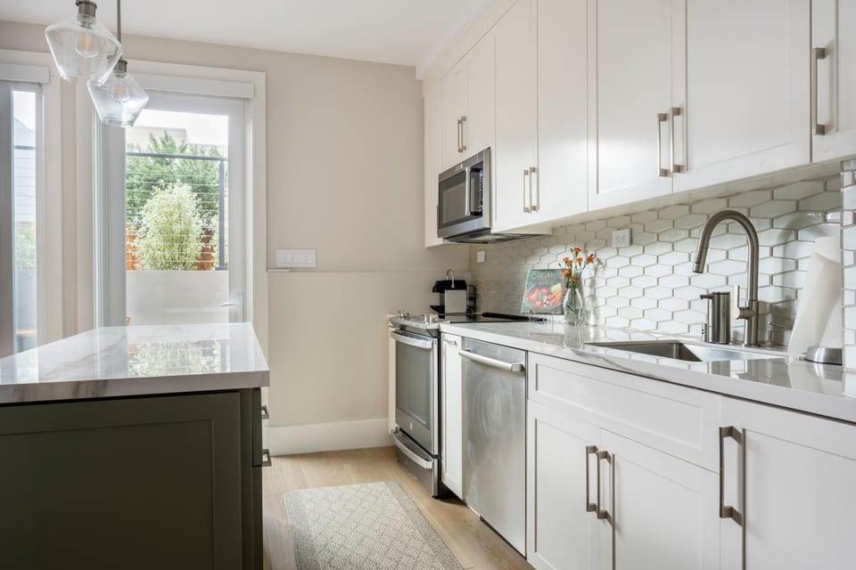 Kitchen or kitchenette, oven, stove, kitchen, kitchen