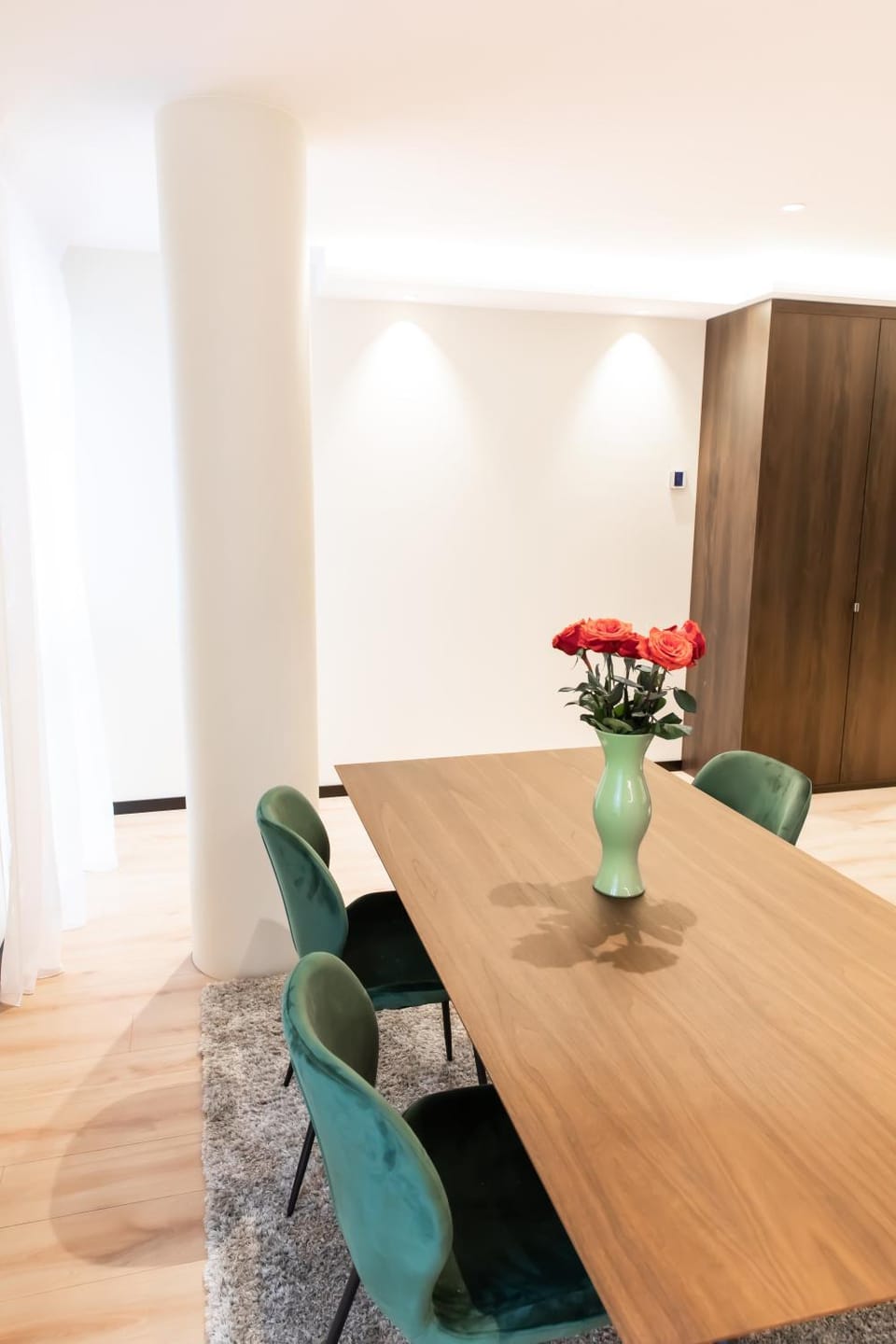 Living room, Dining area, air conditioner