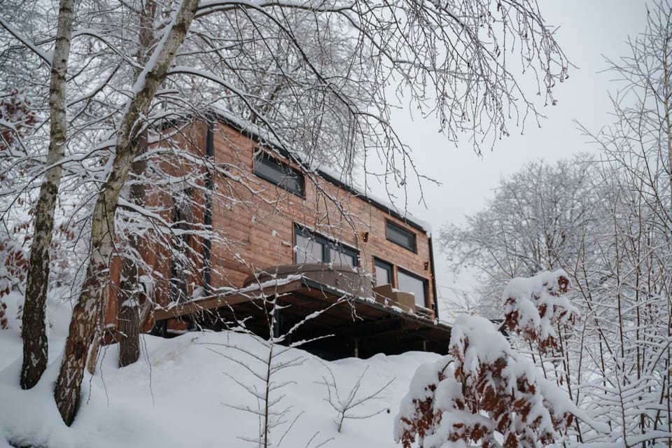 Property building, Natural landscape, Winter, Balcony/Terrace