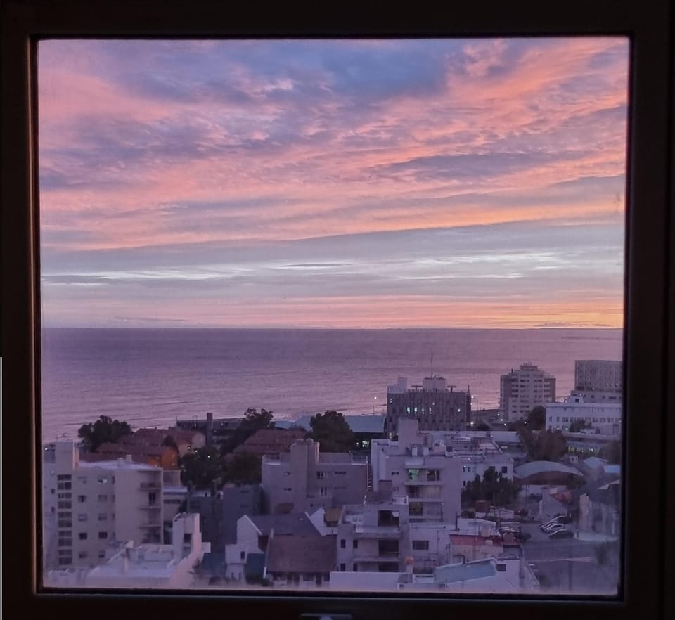 Natural landscape, City view, Sea view, Sunset