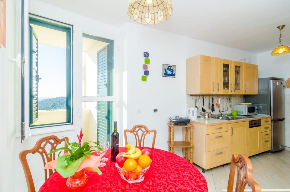 Kitchen or kitchenette, Dining area