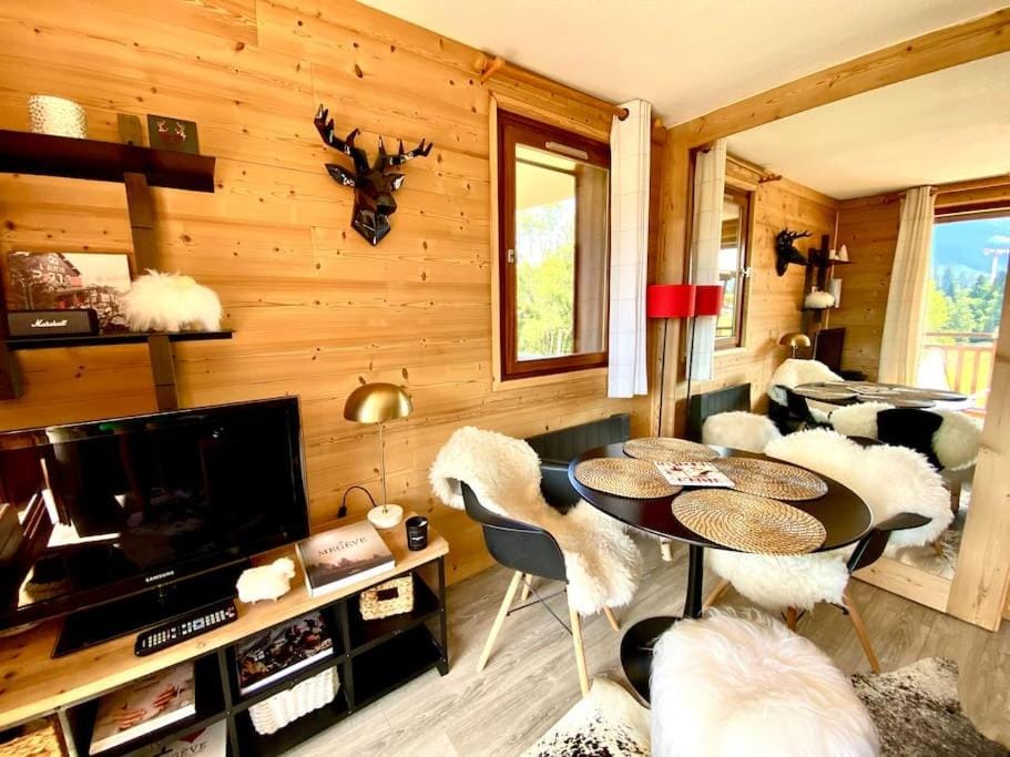 T2 de charme à Megeve vue panoramique Apartment in Megève