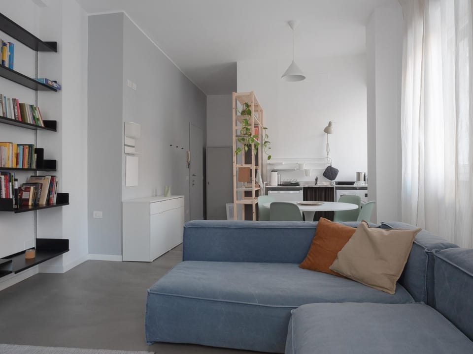 Library, Kitchen or kitchenette, Living room