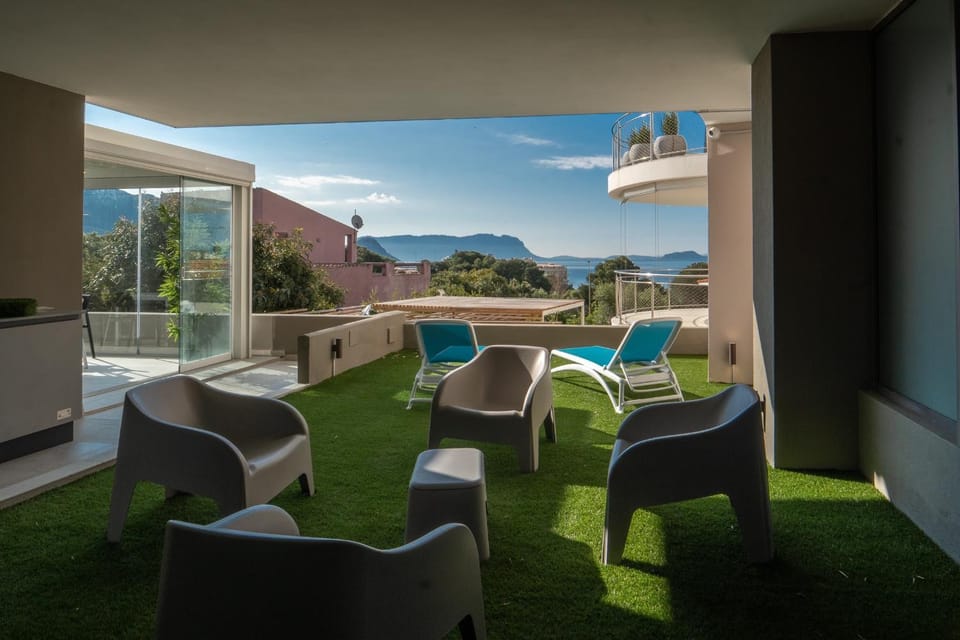 Garden, Balcony/Terrace, Sea view