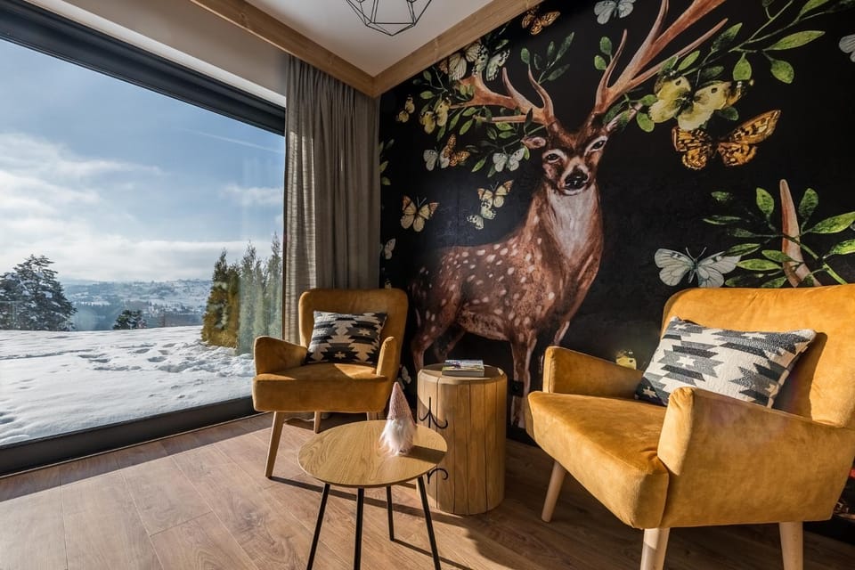 Spring, Day, Winter, Summer, Seating area, Mountain view