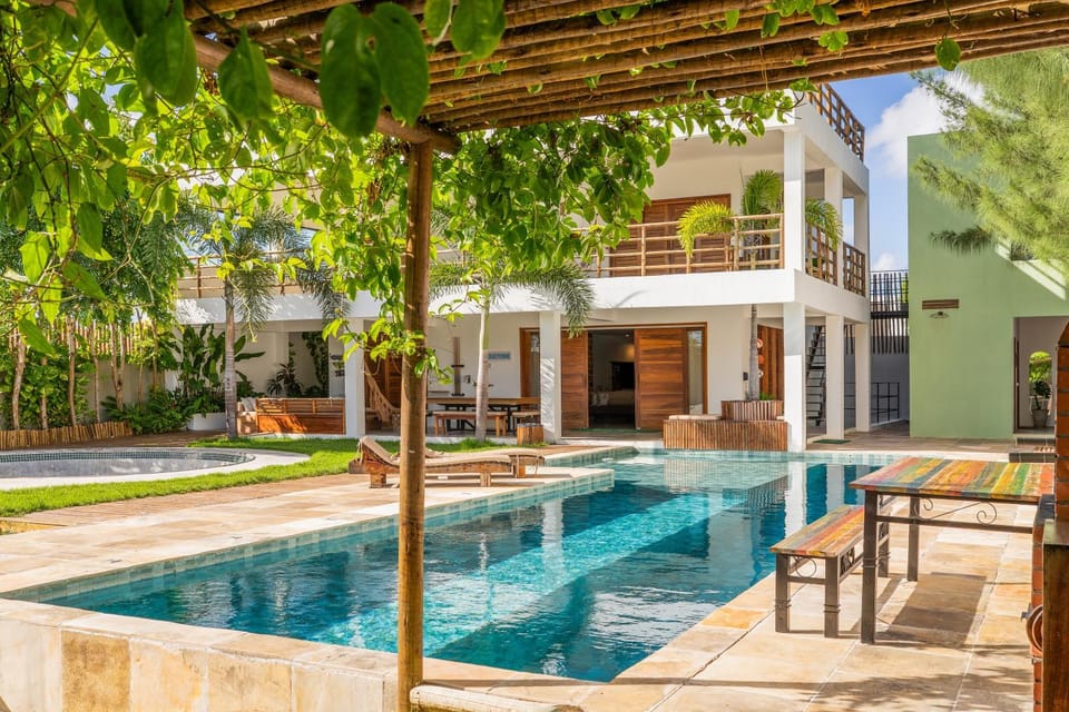 Patio, Garden, Swimming pool