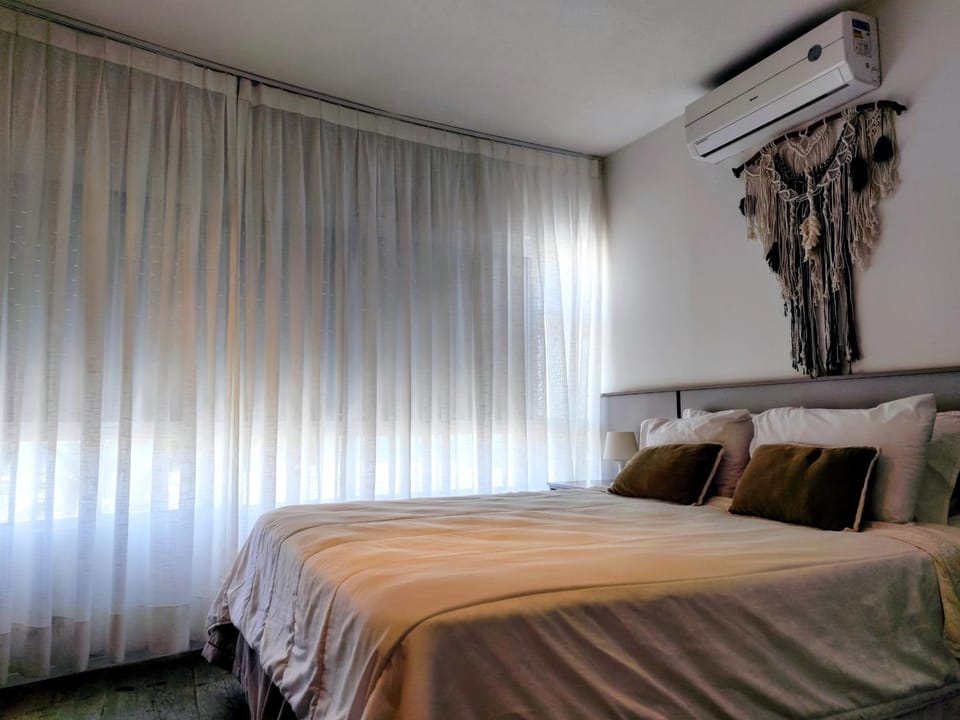 Bed, Photo of the whole room, Beach, Bedroom, air conditioner