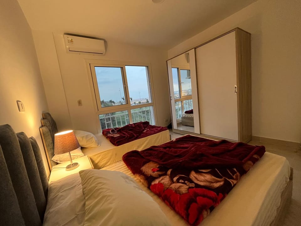 Bed, Bedroom, heating, internet, towels, wardrobe, air conditioner