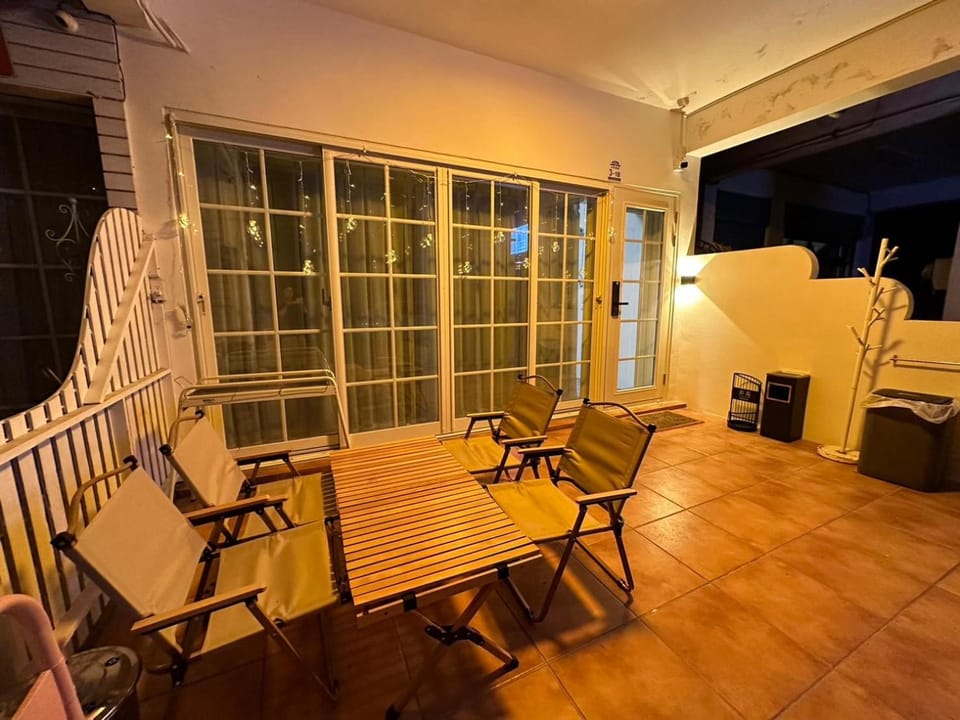 Property building, Patio