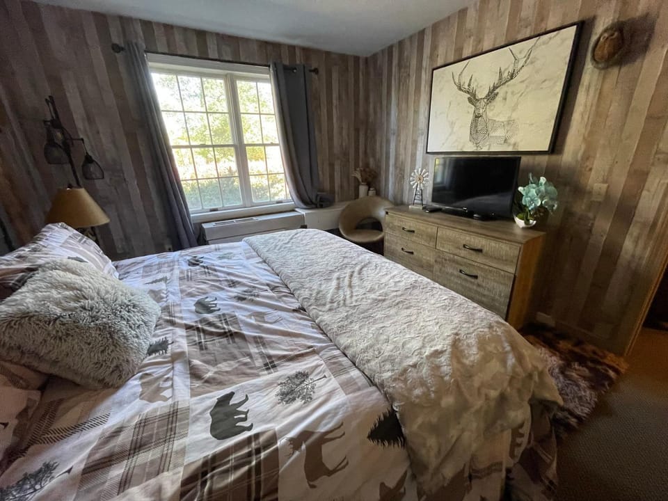 Communal lounge/ TV room, Bed, TV and multimedia, Photo of the whole room, Evening entertainment, Bedroom