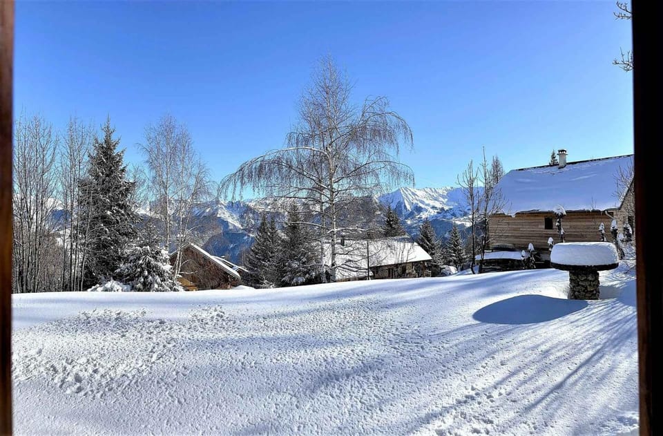 Chalet Les Airelles - APPARTEMENT DANS CHALET AVEC GARAGE MAE-9054 Apartment in Villarembert