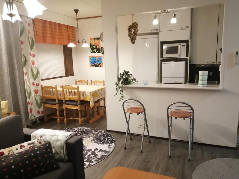 Rivitalokaksio Jäppilässä Apartment in Finland