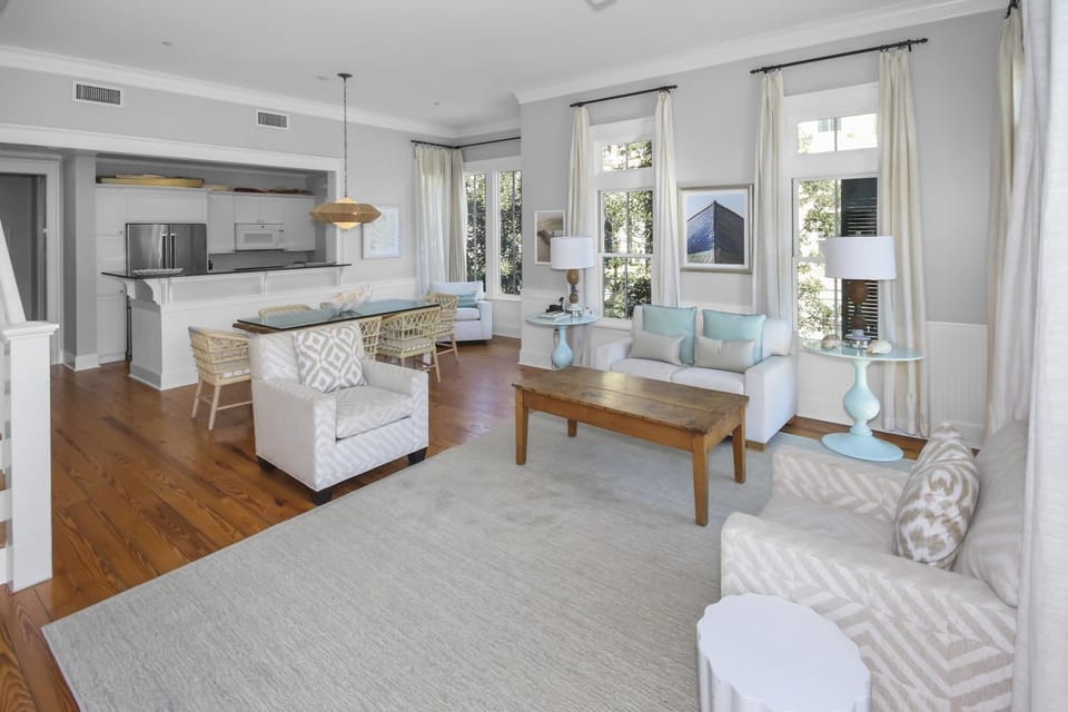 Beautiful 2 BR WaterColor 6 WaterColor Blvd #201 Steps to Beach Club condo Apartment in Watercolor