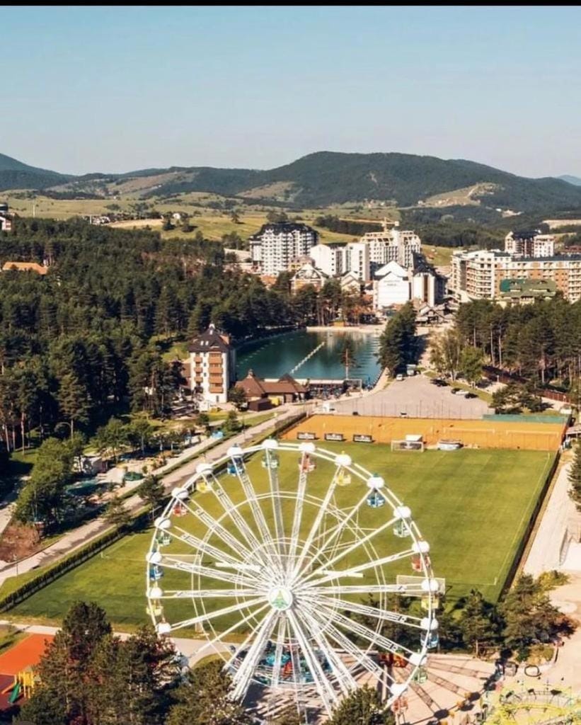 Nearby landmark, Bird's eye view