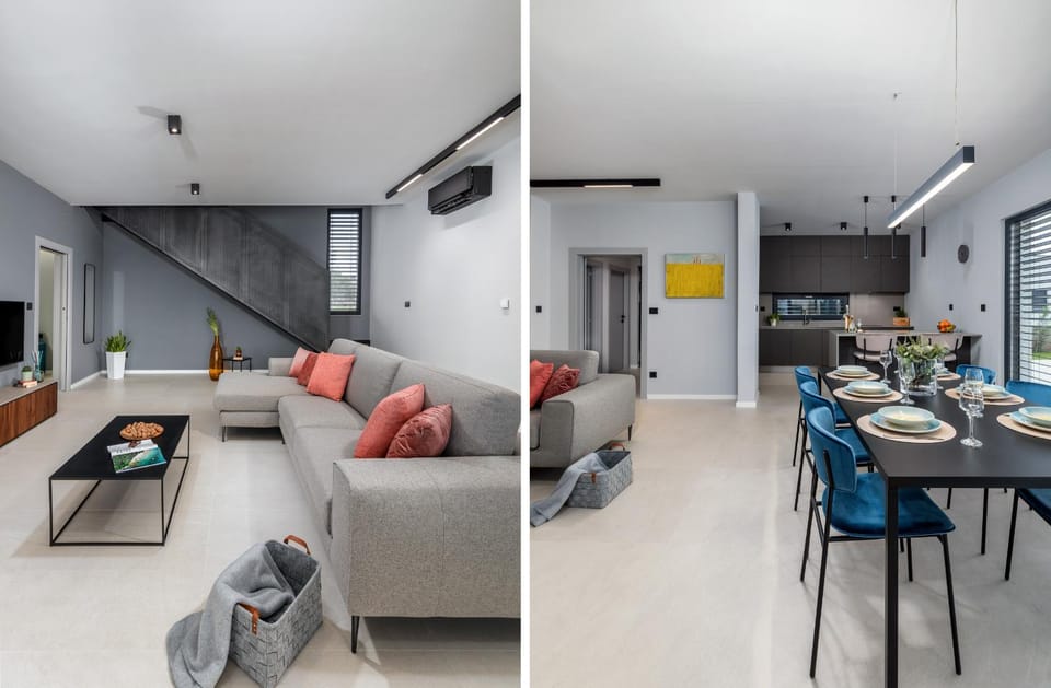 Living room, Dining area