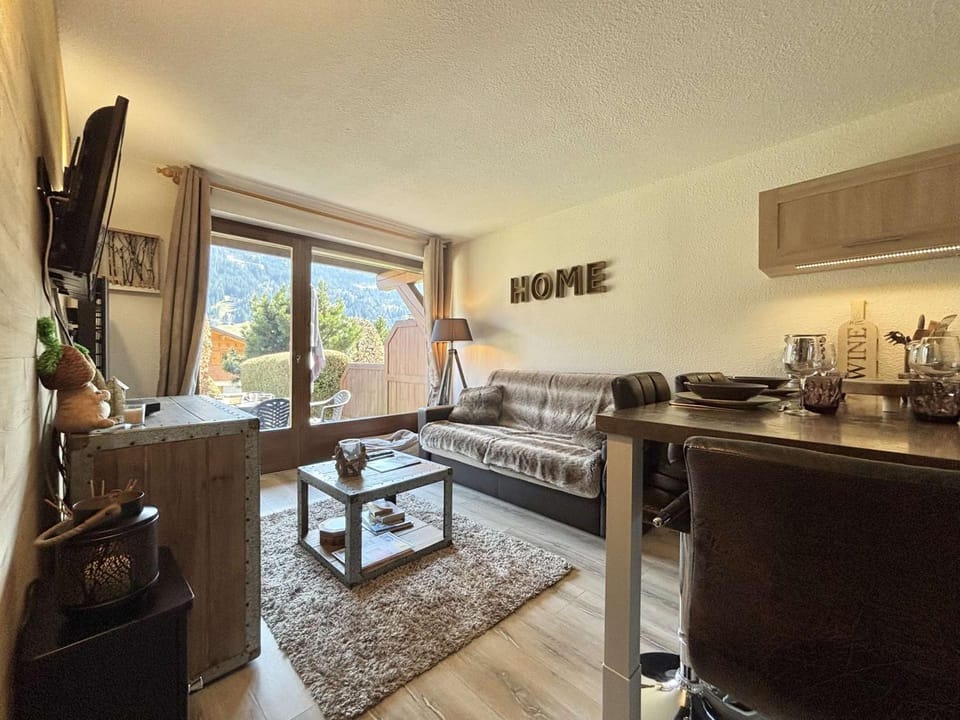 Appartement cosy 2 chambres à Praz-sur-Arly, proche centre et pistes, parking sécurisé - FR-1-603-72 Apartment in Megève