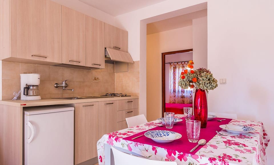 Tolles Appartement nur 300 Meter bis zum Strand mit Küche, Bad, Klima, Parkplatz Apartment in Fažana