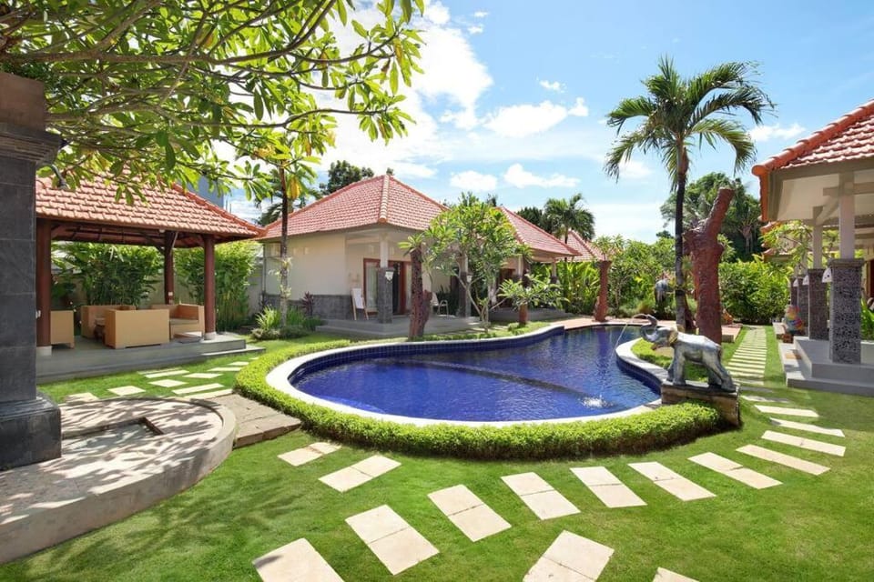 Garden, Garden view, Swimming pool