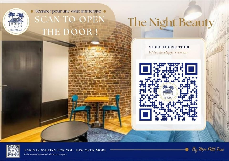 Belle de Nuit - Rénové & Design - by Mon Petit Faré Apartment in Paris