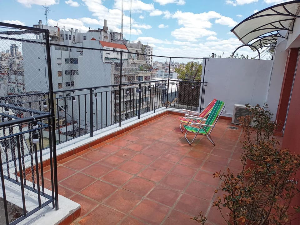 View (from property/room), Balcony/Terrace, sunbed