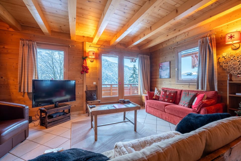 Cosymontagne - Le Chalet - 3Ch - 8 pers- Terrasse Sud, magnifique vue Chalet in La Clusaz