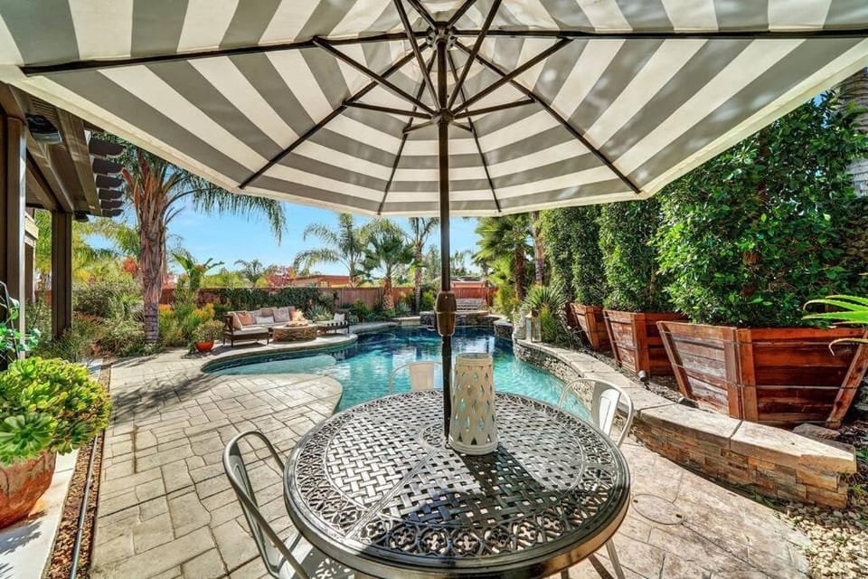 Patio, Garden view