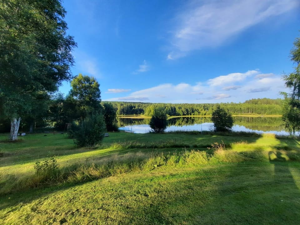 Natural landscape, Lake view