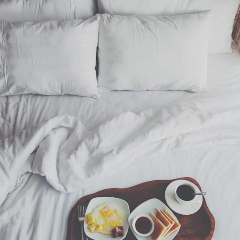 Bed, Decorative detail, Bedroom