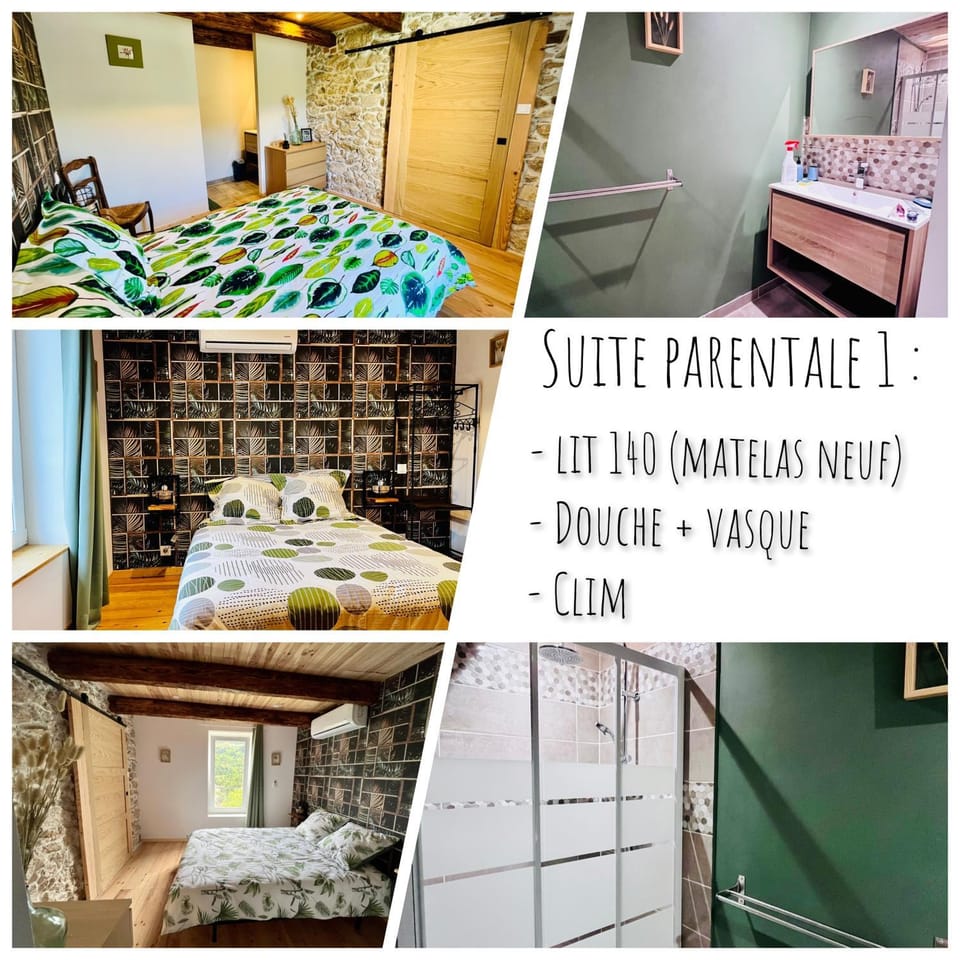 Le domaine des Oliviers ALES Piscine Jacuzzi Sauna Apartment in Alès