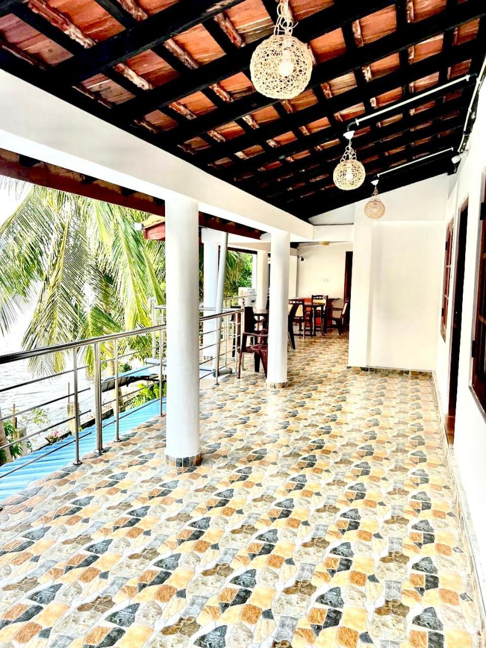 Patio, View (from property/room), Balcony/Terrace, Living room, Dining area, Pool view