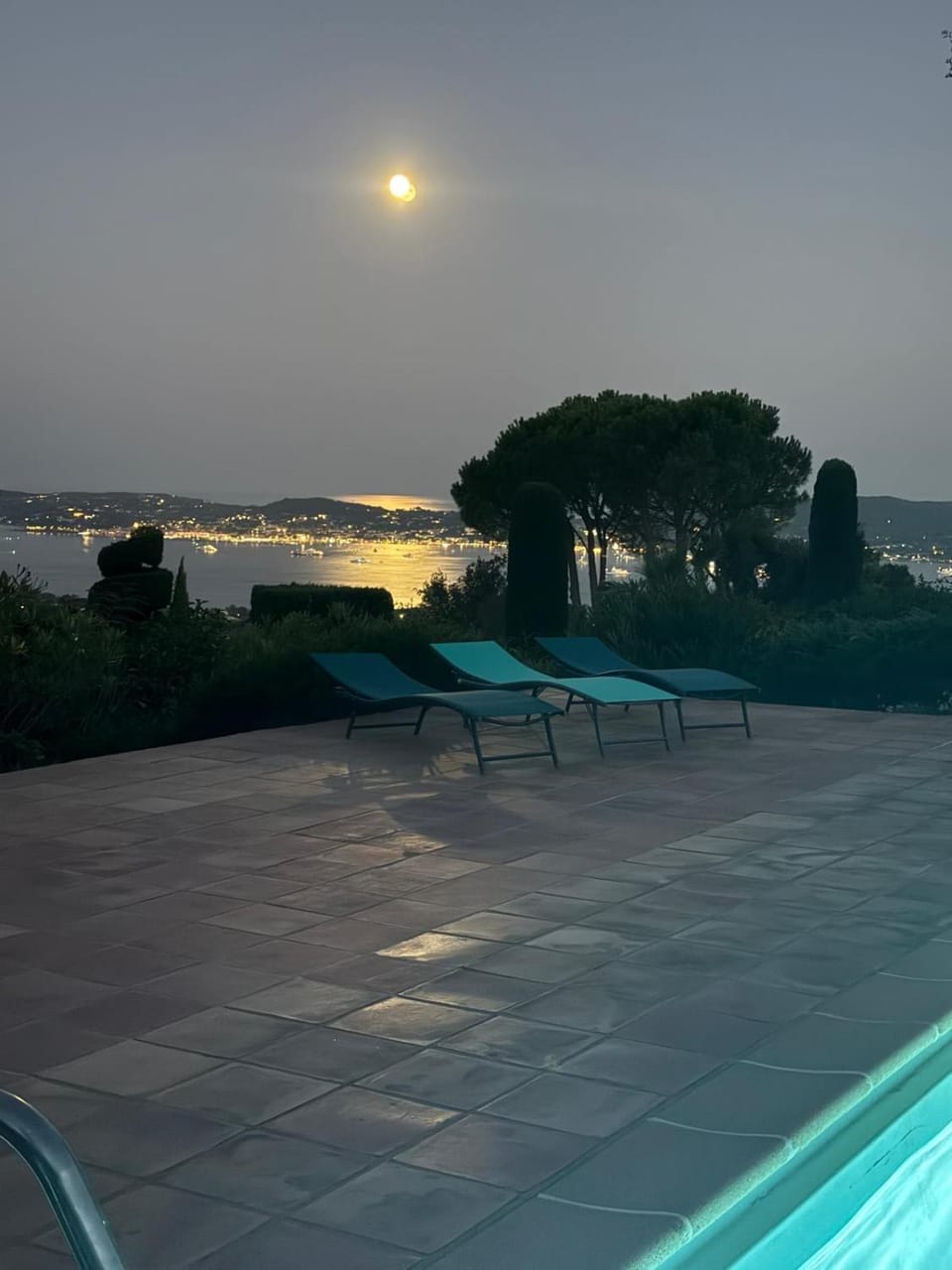 Breathtaking sea view over Saint-Tropez House in Cogolin