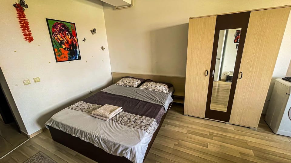 Bed, Bedroom, wardrobe