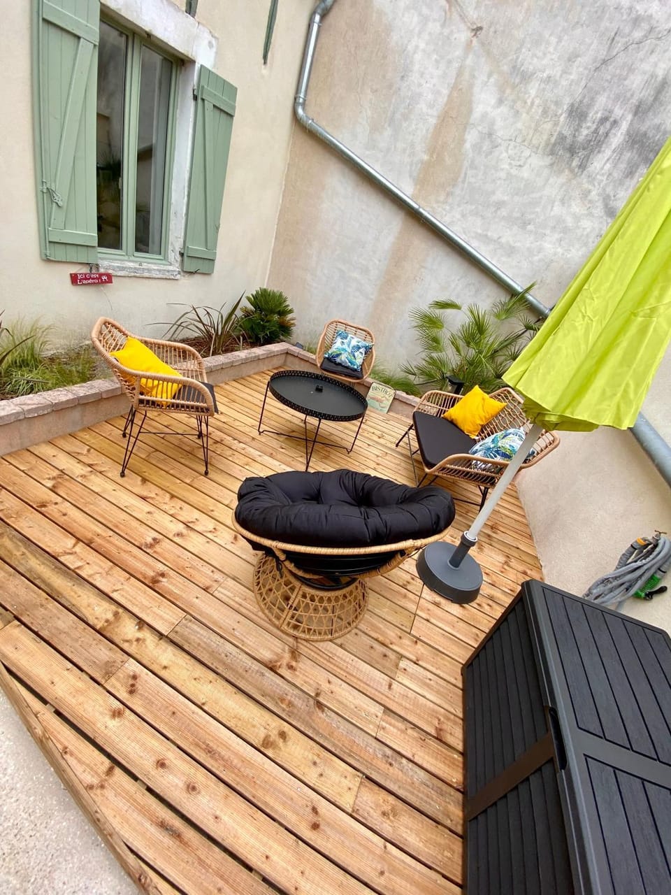 Garden, Balcony/Terrace, Garden view