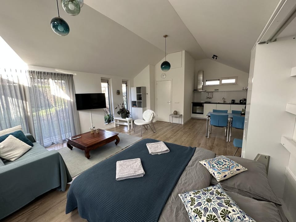 Bed, TV and multimedia
