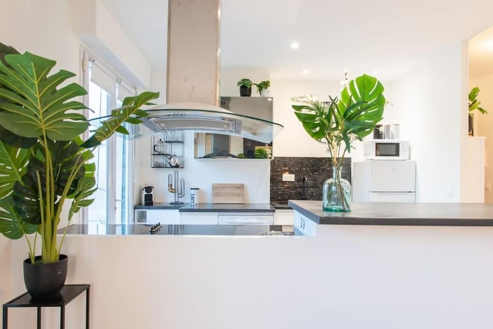 C5 Staywizus - 2 BDR Blvd Carnot - 10 min Palais - AC & Terrace Sea View Apartment in Cannes