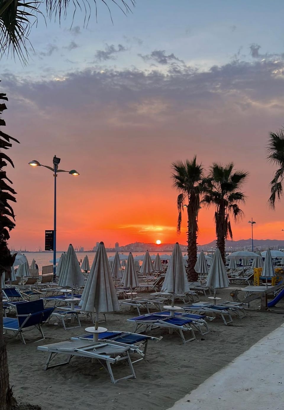 Beach, Sunset