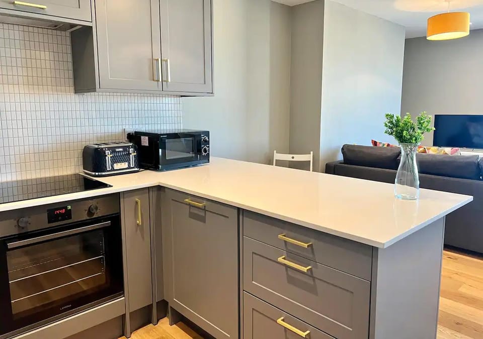 Kitchen or kitchenette, minibar, pet friendly, stove, toaster