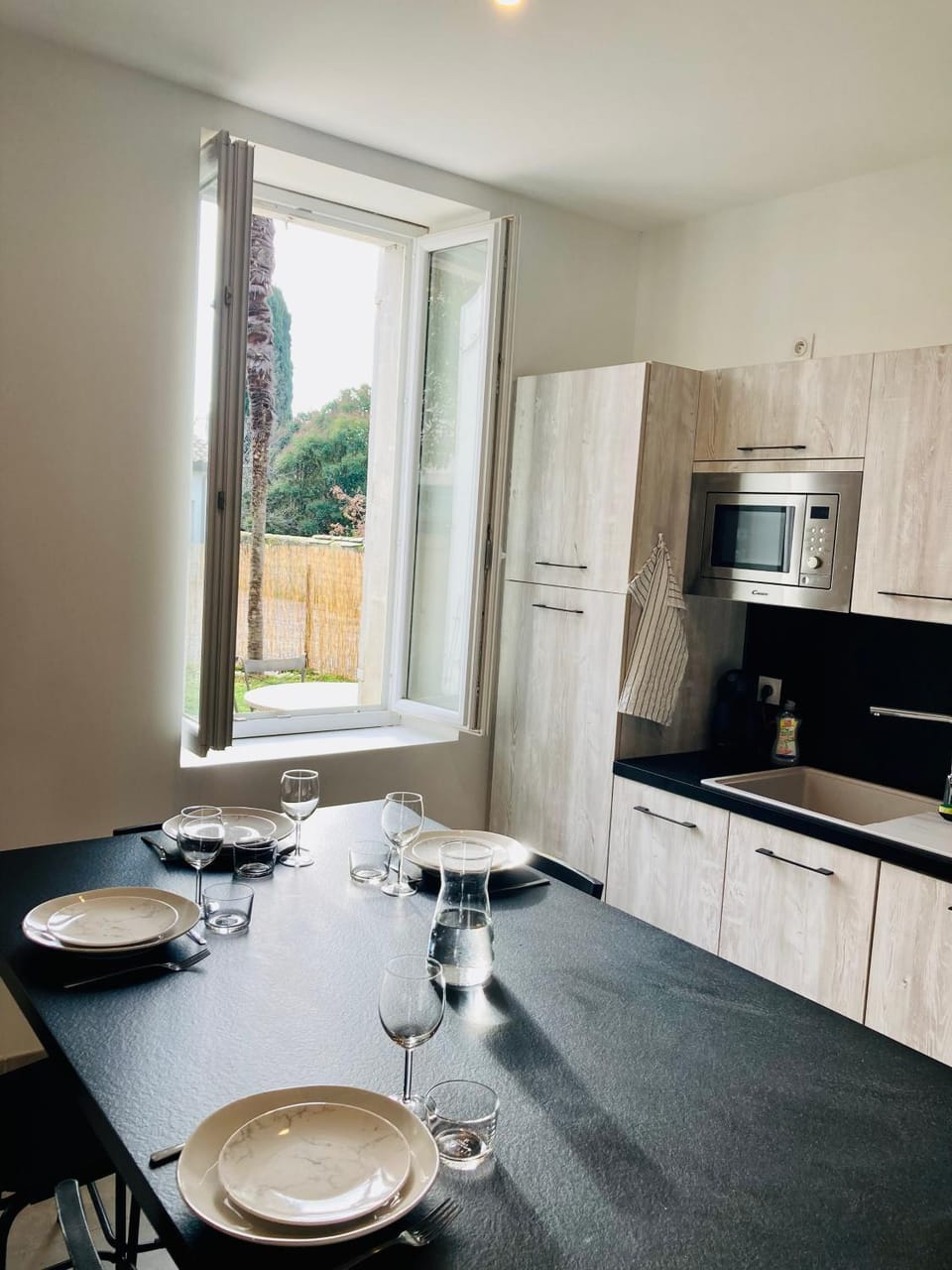 Le Riquet - jardin privé, clim, RDC Apartment in Castelnaudary