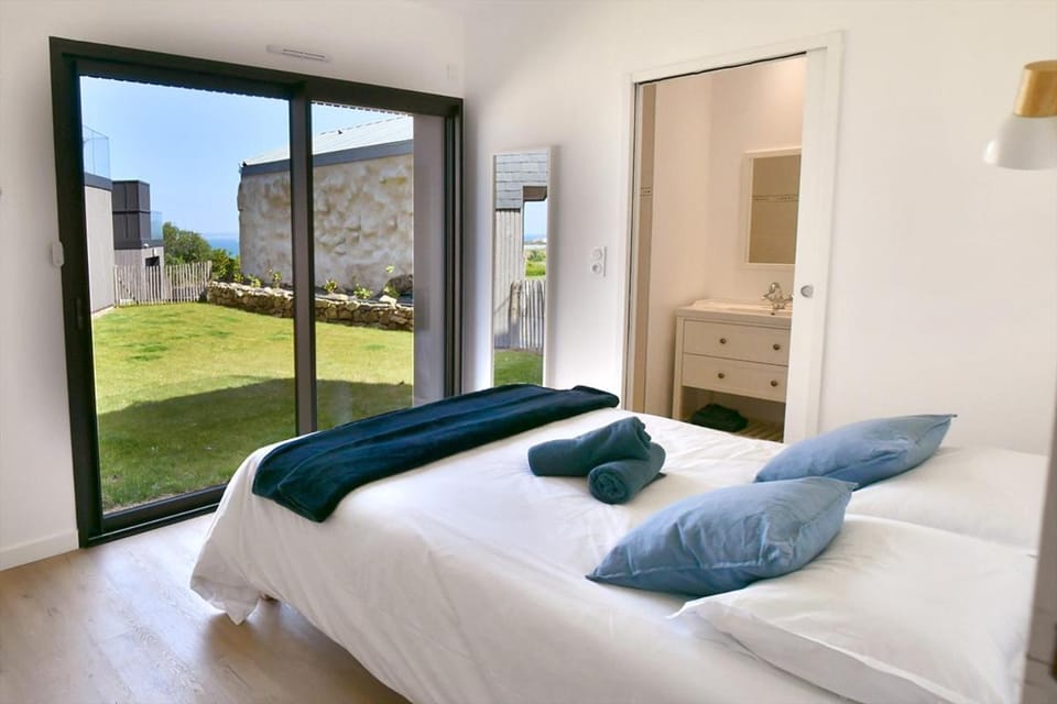Ty Dag - Petite Terre vue mer, spa, plage à 300m House in Finistere