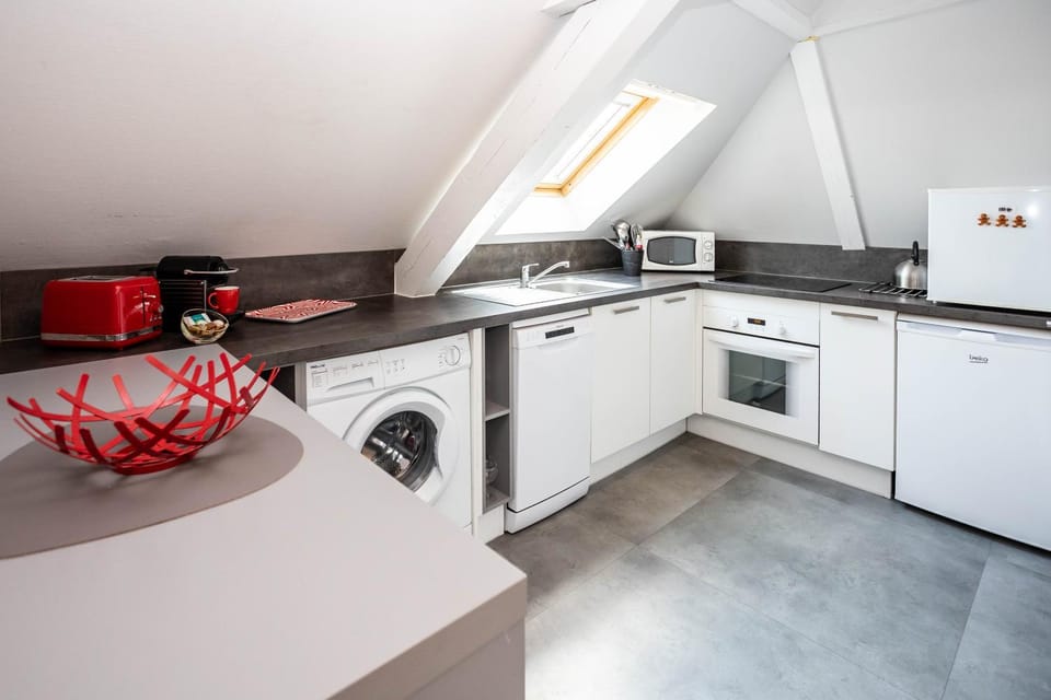 Appartement avec balcon à Strasbourg Robertsau Apartment in Strasbourg