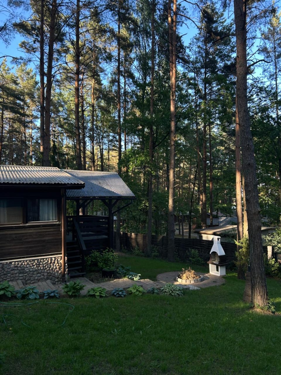 Domek obity dechami House in Poland