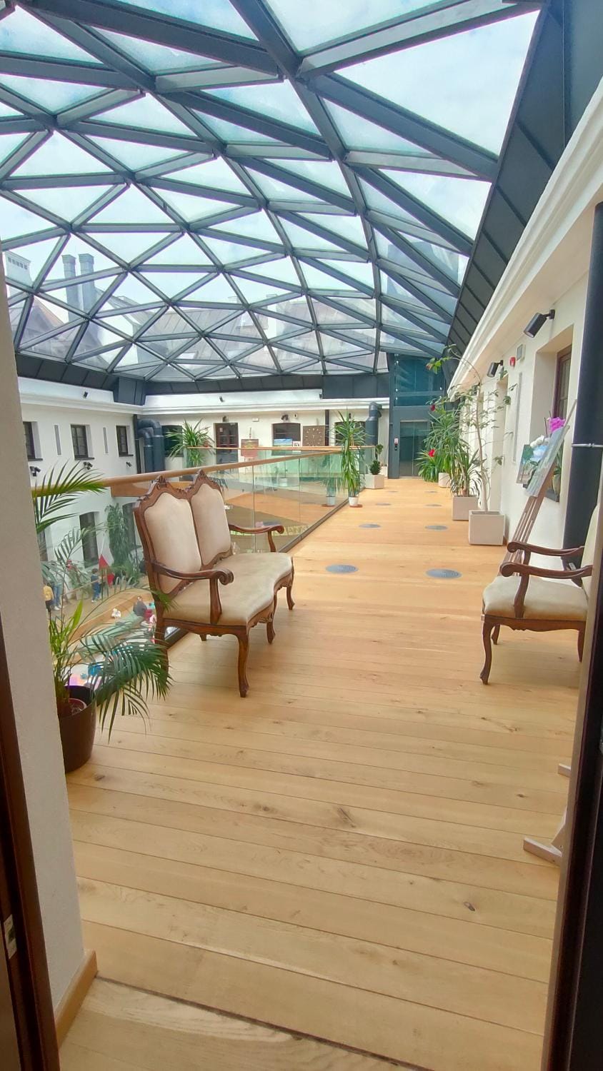 Property building, Patio
