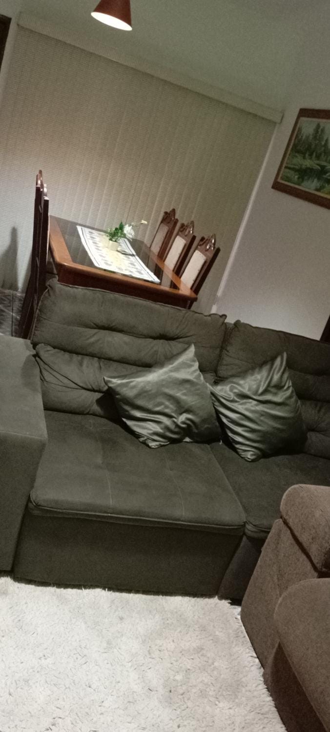 Apartamento da Família em Aparecida-ar-sacada-2garagens Apartment in State of São Paulo