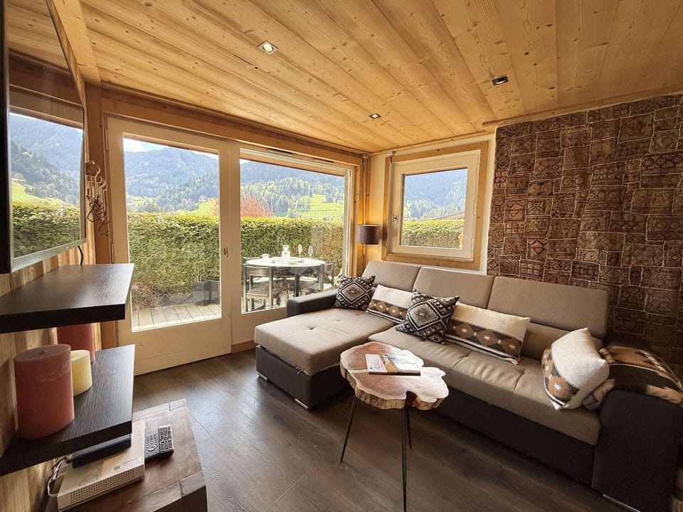Studio Cabine à Praz-sur-Arly, 4 pers, proche pistes et village, parking et extérieur privé - FR-1-603-73 Cabin in Megève