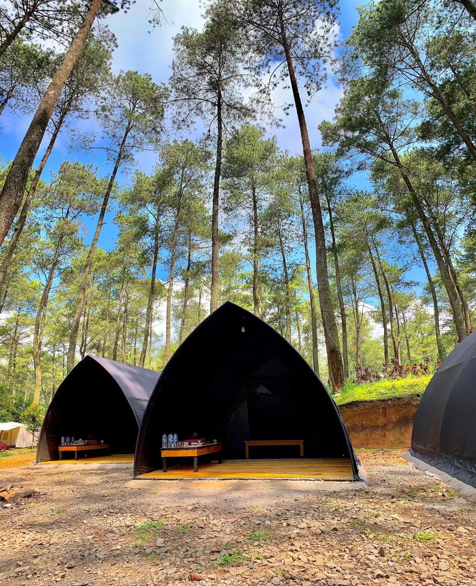 Be Glamping Lembang Luxury tent in West Java