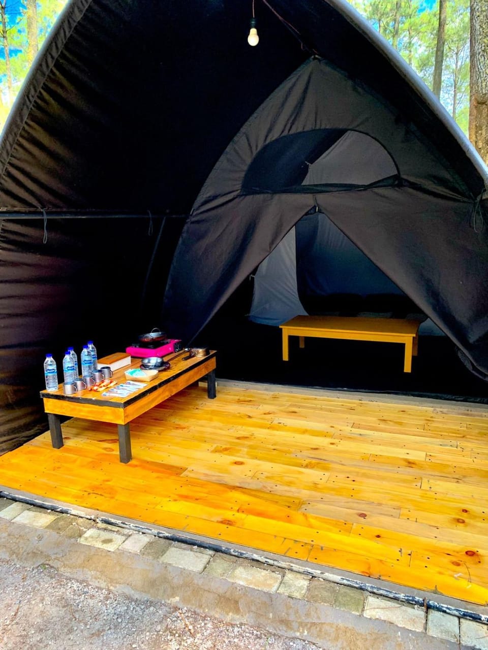 Be Glamping Lembang Luxury tent in West Java
