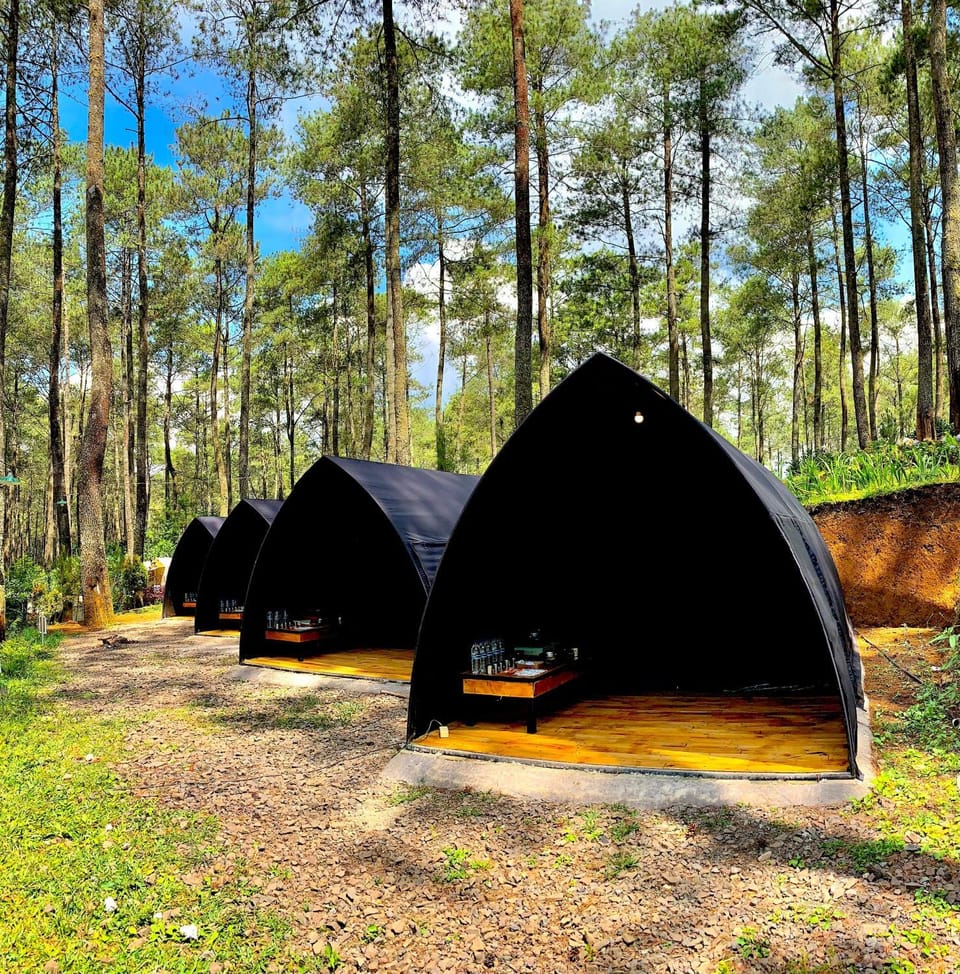 Be Glamping Lembang Luxury tent in West Java