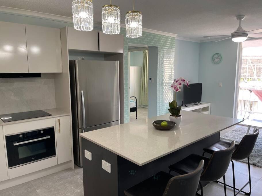 Cosy apt with city view near Exhibition Centre Apartment in Brisbane City