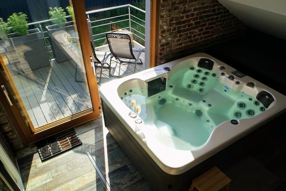 Spa privatif à la ferme - Haut de gamme - Atypique Apartment in Hauts-de-France