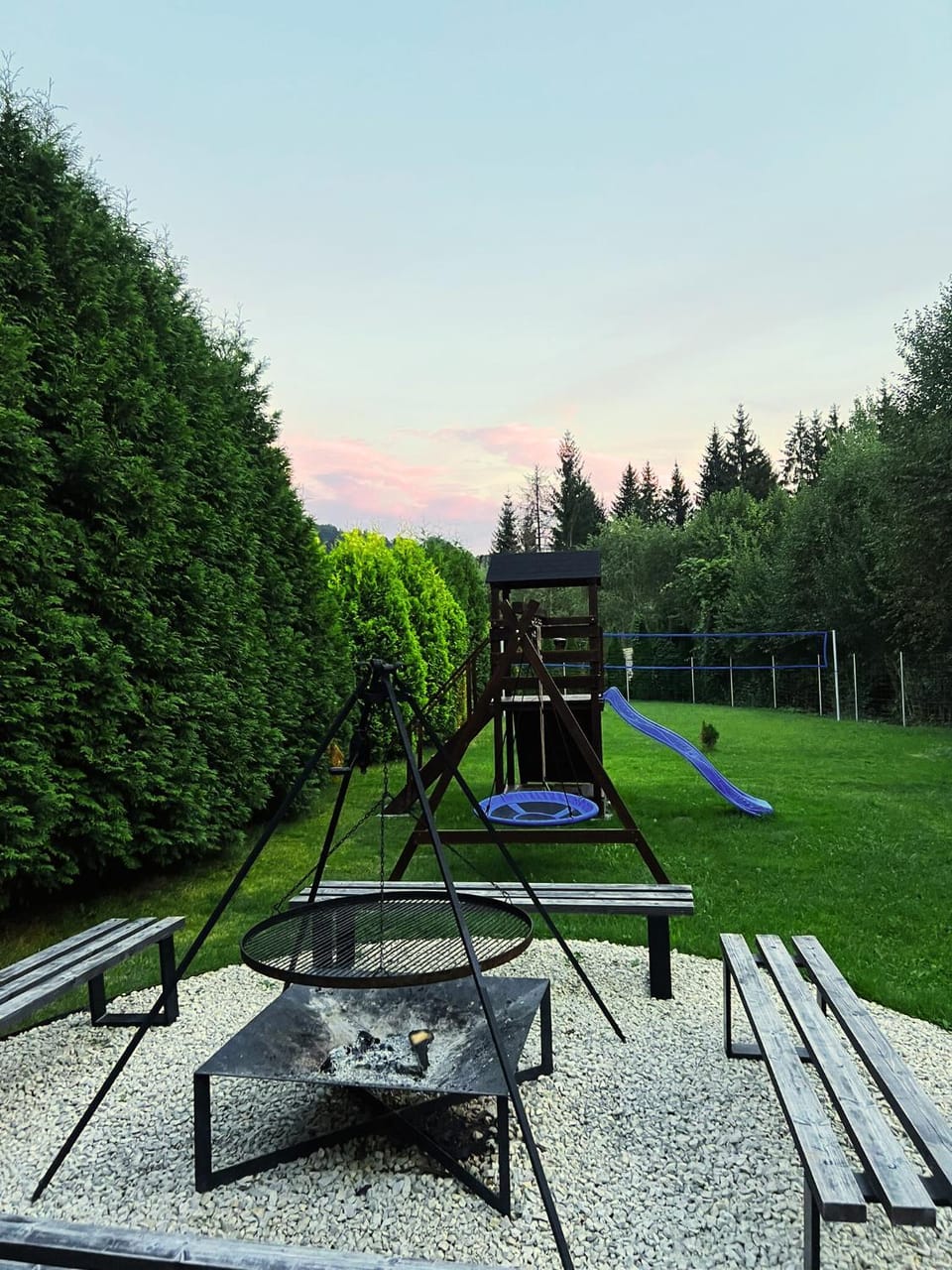 Natural landscape, Children play ground, Evening entertainment, Garden view